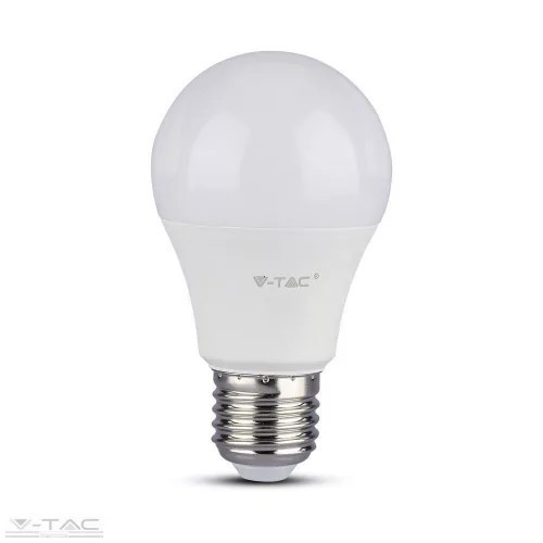 V-TAC 9W LED izzó E27 A60 4000K (7261)