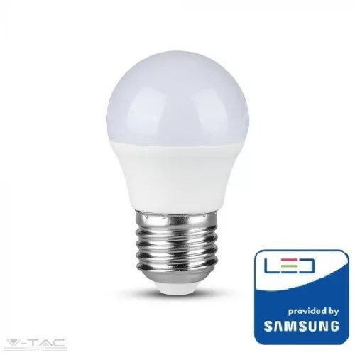 V-TAC 7W LED izzó E27 G45 6400K Samsung chip (PRO868)
