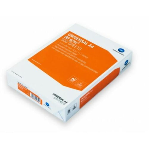 Másolópapír A4 80g/m2, 500 lap/csomag, Konica Minolta Universal