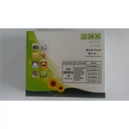   Utángyártott CANON CLI-521 Tintapatron Multipack BKCMY 5 db-os  ECOPIXEL
