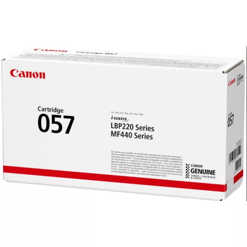 Canon CRG057 Toner Black 3.100 oldal kapacitás