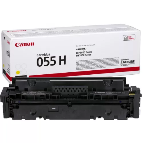 Canon CRG055H Toner Yellow 5.900 oldal kapacitás