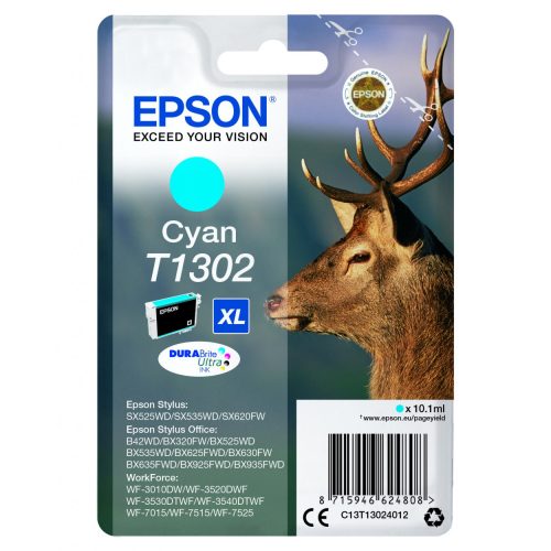 Epson T1302 Tintapatron Cyan 10,1ml