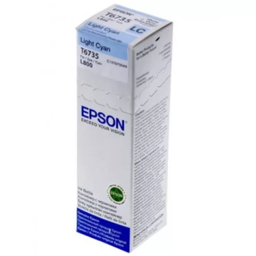 Epson T6735 Tinta Light Cyan 70ml No.673