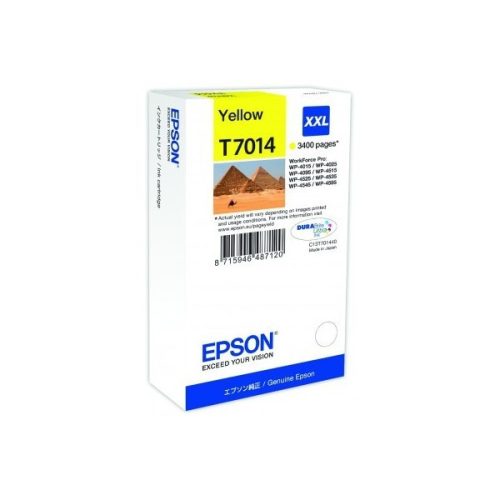 Epson T7014 Tintapatron Yellow 3.400 oldal kapacitás