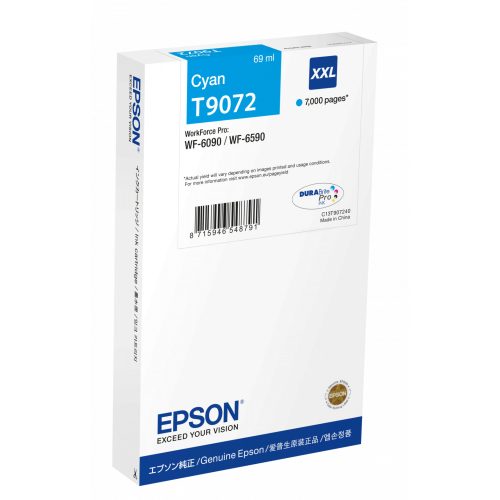 Epson T9072 Patron Cyan 7K /o/