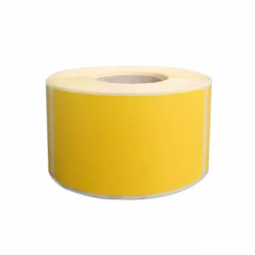 Tekercses PAPÍR címke 100x150mm 260 db/tekercs (sárga)