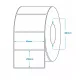 Tekercses PAPÍR címke 60x25 mm 2500 db/tekercs