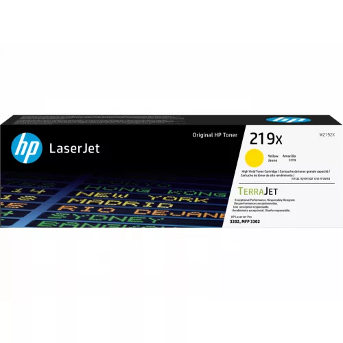 HP W2192X Toner Yellow 2.500 oldal kapacitás No.219X