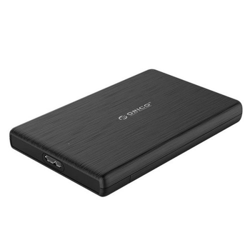 Orico Külső HDD/SSD Ház 2.5" - 2520C3-BK/46/ (USB-A 3.0 to USB-C 3.1, Max.: 4TB, fekete)