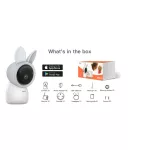 Arenti bébiőr - AINANNY-CAM (3MP, Wifi, sírás-, hőmérséklet-, páratartalom figyelés, microSD, mikrofon, hangszóró)