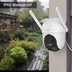 Arenti IP wifi PT dómkamera - OP1 (4MP, 4mm, kültéri, IR10m, microSD, mikrofon, hangszóró)