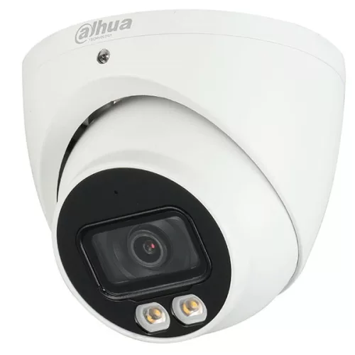 Dahua IP turretkamera - IPC-HDW1239V-A-IL (2MP, 2,8mm, kültéri, H265+, IP67, IR30m+LED20m, ICR, DWDR,3DNR, PoE,mikrofon)