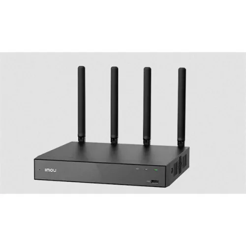 Imou NVR rögzítő - NVR-N110W-8A0E (10 csatorna, Wifi6; H265, HDMI, VGA, USB, 1x Sata (max16TB), Onvif; Hangsz; Mikrofon)