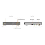 Imou NVR rögzítő - NVR-N118-8A0E (18 csatorna, H265, HDMI, VGA, USB, 1x Sata (max16TB), Onvif; Hangsz; Mikrofon)