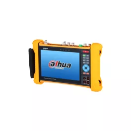   Dahua teszt monitor - PFM906-E (IP/HDCVI/HDTVI/AHD; 7"kijelző, Eth./IP teszt, IP konf, BNC be-/kimenet, onvif, PoE, akk)