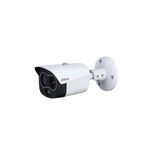 Dahua IP Bullet dual hőkamera - TPC-BF1241-B3F4-DW (256x192, 3,5mm / 4MP, 4mm, ICR, IR30m, IP67, WDR, audio, I/O, PoE)