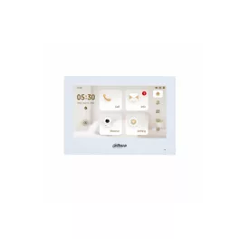   Dahua IP video kaputelefon - VTH2621GW-P (beltéri egység, 7" touch screen, 1024x600, PoE, SD, I/O, H.265, fehér)