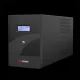 Hikvision Szünetmentes 3000VA - DS-UPS3000-R (4 Schuko, line-interaktív, USB, LCD, fekete)