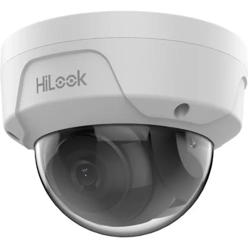 HiLook IP dómkamera - IPC-D180H (8MP, 2,8mm, kültéri, H265+, IP67, IK10, IR30m, ICR, DWDR, PoE)