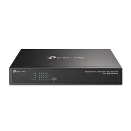   TP-link NVR rögzítő - NVR1008H-8P (8 csatorna, 8 PoE+ port; H265+, 8MP, HDMI, VGA, 2xUSB, 1x Sata(max10TB), audio)