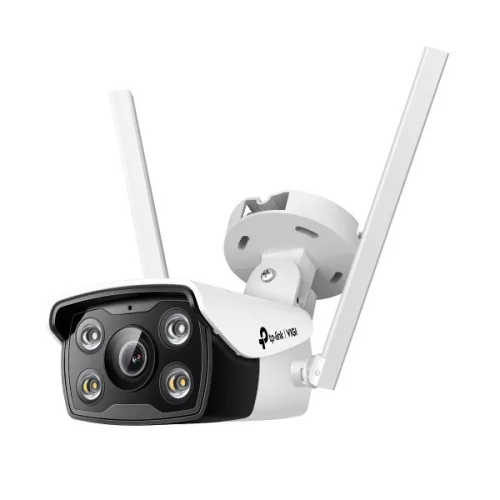 TP-Link IP csőkamera WiFi - C340-W (FullColor, 4MP, 4mm, IP66, H265+, fehér LED30m, IR30m, 12VDC; SD; mikr. hangsz)