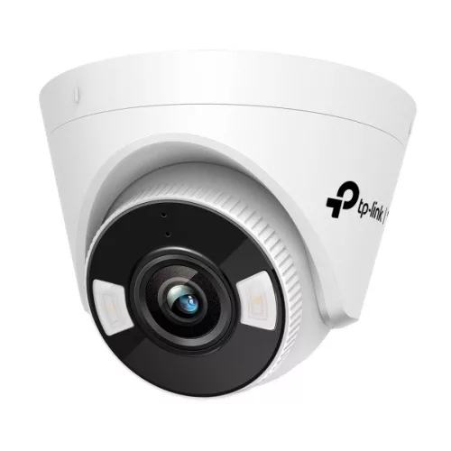 TP-Link IP turretkamera WiFi - C440-W (FullColor, 4MP, 4mm, H265+, fehér LED30m, IR30m, 12VDC; SD)