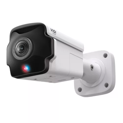 TP-Link IP csőkamera fisheye - InSight S385PI (8MP, 1,65mm, IP67, H265+, IR20m, 12VDC/PoE, SD; mikr., hangsz.; fém)