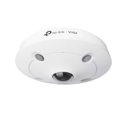   TP-Link IP dómkamera fisheye - InSight S655I (5MP, 1.44mm 360°, IK10, IP67, H265+, IR10m, 12VDC/PoE, mikrofon, hangsz.)