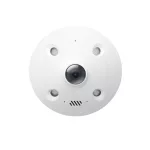 TP-Link IP dómkamera fisheye - InSight S655I (5MP, 1.44mm 360°, IK10, IP67, H265+, IR10m, 12VDC/PoE, mikrofon, hangsz.)