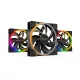 Be Quiet! Cooler 14cm - LIGHT WINGS 140mm PWM Triple-Pack (RGB, 1500rpm, 23,3dB, fekete)
