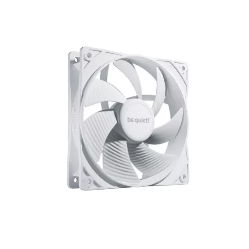 Be Quiet! Cooler 12cm - PURE WINGS 3 White 120mm PWM (1600rpm, 25,5dB, fehér)