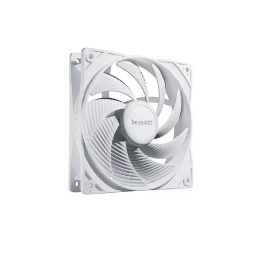 Be Quiet! Cooler 12cm - PURE WINGS 3 White 120mm PWM high-speed (2100rpm, 30,9dB, fehér)