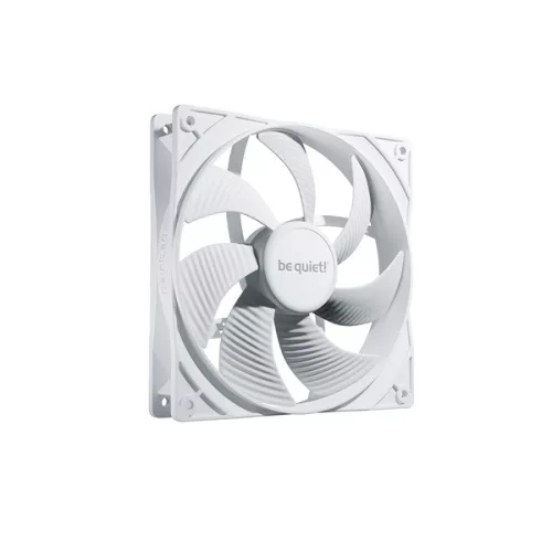 Be Quiet! Cooler 14cm - PURE WINGS 3 White 140mm PWM (1200rpm, 21,9dB, fehér)