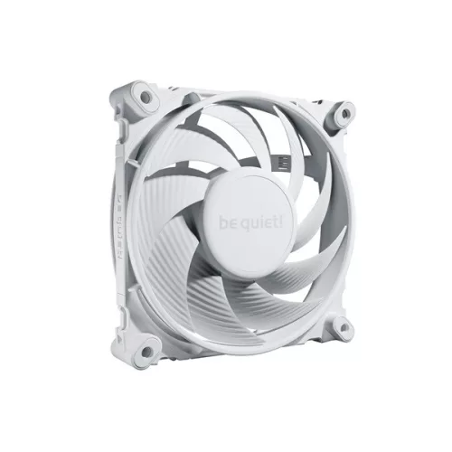 Be Quiet! Cooler 12cm - SILENT WINGS 4 White 120mm PWM (1600rpm, 18,9dB, fehér)