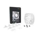 Be Quiet! Cooler 12cm - SILENT WINGS 4 White 120mm PWM (1600rpm, 18,9dB, fehér)