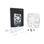 Be Quiet! Cooler 14cm - SILENT WINGS 4 White 140mm PWM (1100rpm, 13,6dB, fehér)