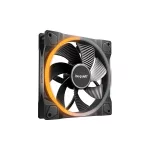 Be Quiet! Cooler 14cm - LIGHT WINGS 140mm PWM Reverse Black (RGB, 1300rpm, 25,5dB, fekete)