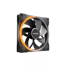   Be Quiet! Cooler 14cm - LIGHT WINGS 140mm PWM Reverse Black (RGB, 1300rpm, 25,5dB, fekete)
