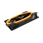 Be Quiet! Cooler 14cm - LIGHT WINGS 140mm PWM Reverse Black (RGB, 1300rpm, 25,5dB, fekete)
