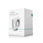 DeepCool CPU Cooler - AK400 Digital WH (28 dB; max, 117,21 m3/h; 4pin csatlakozó, 4 db heatpipe, 12cm, PWM, fehér)