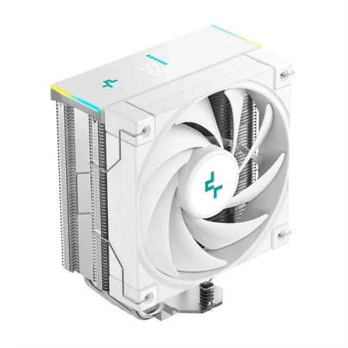 DeepCool CPU Cooler - AK400 DIGITAL SE WH (28 dB; max, 117,21 m3/h; 4pin csatlakozó, 4 db heatpipe, 12cm, PWM)