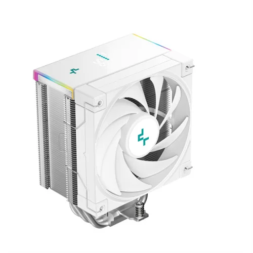 DeepCool CPU Cooler - AK500S DIGITAL SE WH (28dB; max, 117,21 m3/h; 4pin csatlakozó, 5 db heatpipe, 12cm, PWM, fehér)