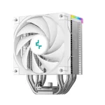 DeepCool CPU Cooler - AK500S DIGITAL SE WH (28dB; max, 117,21 m3/h; 4pin csatlakozó, 5 db heatpipe, 12cm, PWM, fehér)
