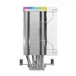 DeepCool CPU Cooler - AK500S DIGITAL SE WH (28dB; max, 117,21 m3/h; 4pin csatlakozó, 5 db heatpipe, 12cm, PWM, fehér)