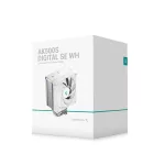 DeepCool CPU Cooler - AK500S DIGITAL SE WH (28dB; max, 117,21 m3/h; 4pin csatlakozó, 5 db heatpipe, 12cm, PWM, fehér)