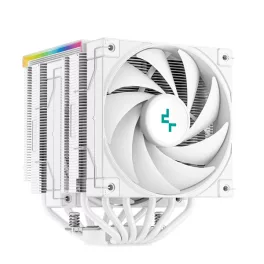   DeepCool CPU Cooler - AK620 DIGITAL SE WH (28 dB; max, 117,21 m3/h; 4pin csatlakozó, 6 db heatpipe, 2x12cm, PWM, RGB)
