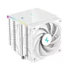 DeepCool CPU Cooler - AK620 DIGITAL SE WH (28 dB; max, 117,21 m3/h; 4pin csatlakozó, 6 db heatpipe, 2x12cm, PWM, RGB)