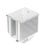DeepCool CPU Cooler - AK620 DIGITAL SE WH (28 dB; max, 117,21 m3/h; 4pin csatlakozó, 6 db heatpipe, 2x12cm, PWM, RGB)