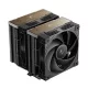 DeepCool CPU Cooler - AK620 G2 (28 dB; max, 98,13 m3/h; 4pin csatlakozó, 6 db heatpipe, 2x12cm, PWM)